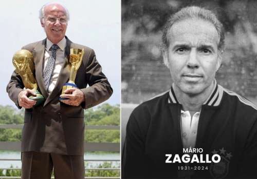 Falleció Mario Zagallo, tetracampeón mundial de fútbol