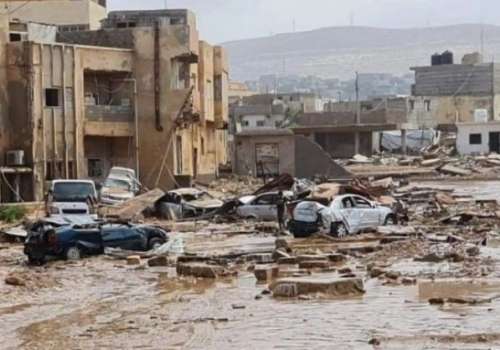 Cinco mil muertos por inundaciones en Libia