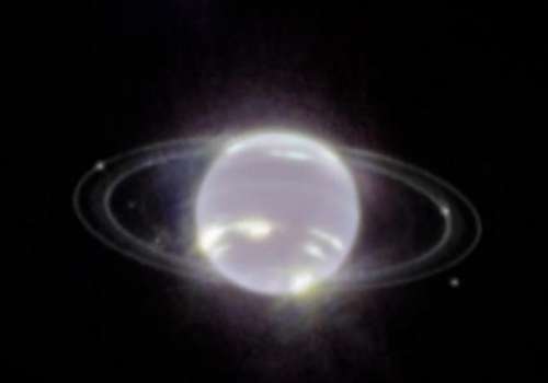 Los anillos de Neptuno capturados por el telescopio Webb