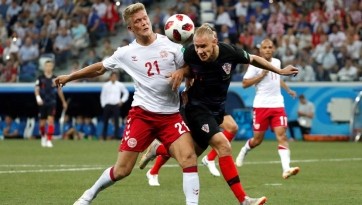Croacia en cuartos de final: eliminó a Dinamarca por penales 3-2