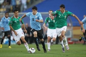 Uruguay goleó a México por 4 a 1 en Houston