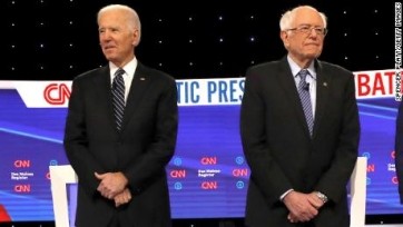 Joe Biden y Bernie Sanders se repartieron el "Supermartes"