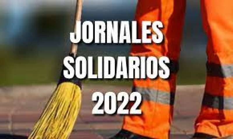 Se extienden los Jornales Solidarios hasta fin de año