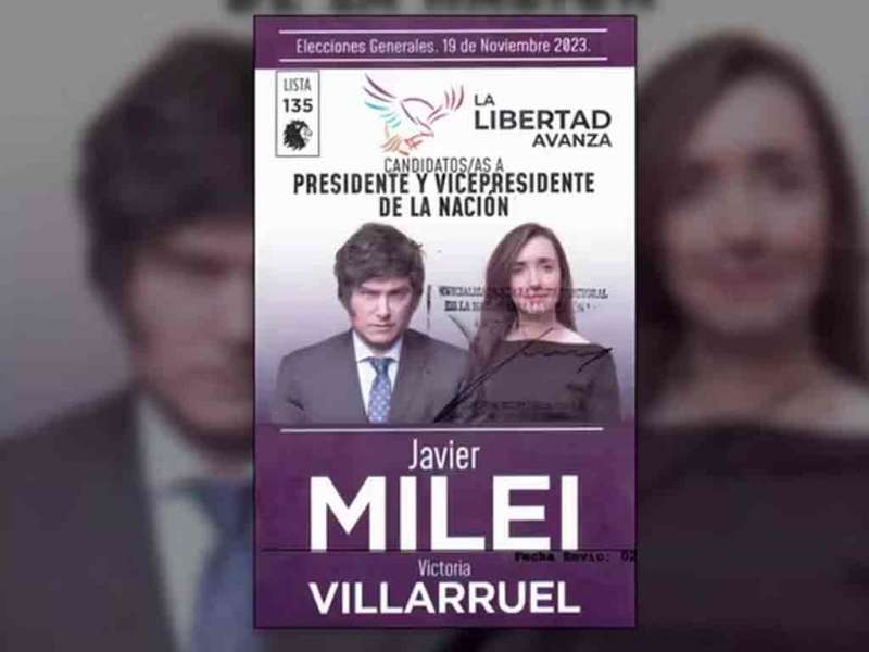 Javier Milei es el nuevo presidente de Argentina