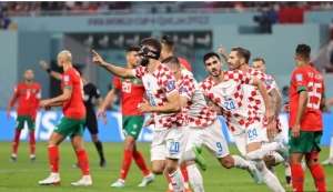 Croacia le ganó a Marruecos 2.-1 por el tercer puesto