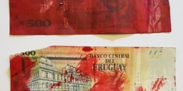 Banco Central advierte por circulación de billetes entintados