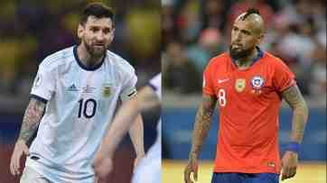 Argentina y Chile disputan el tercer lugar de la Copa