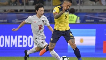 Ecuador y Japón empataron 1-1 y clasificaron a Paraguay