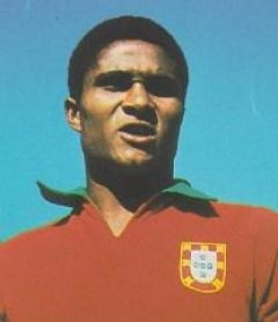 Eusébio, la &quot;Pantera Negra&quot;, estrella del Mundial de 1966