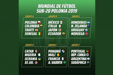 Mundial Sub 20 - Grupo A: Senegal 3 - Tahití 0; Colombia 1 - Polonia 0